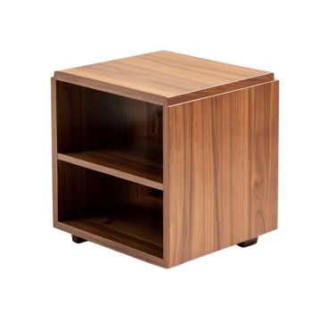 Wilfredo Chairside Solid Wood End Table With Storage