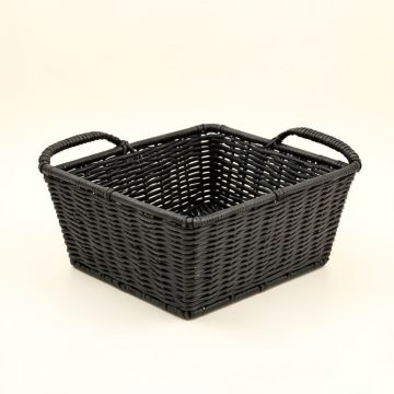 Cliff Bridge Empty Storage Basket - Black (synthetic illustration; no displayed measurements)