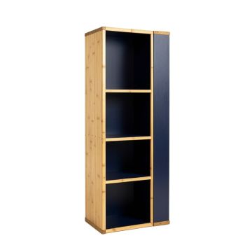 Wren Bluff Narrow Cubby Tower - Navy