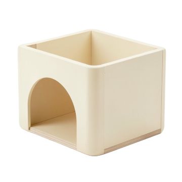 Rowan Bend Empty Furniture-Style Litter Enclosure - Cream