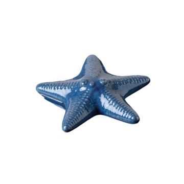 Star Fish Porcelain China Chips And Dip Platter