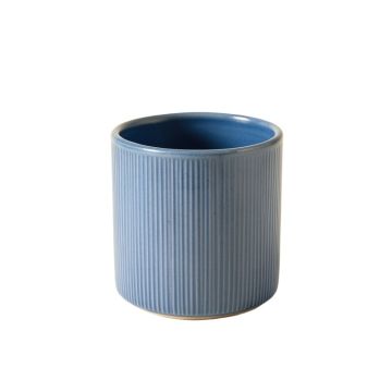 Summit Canyon Empty Candle Holder - Blue