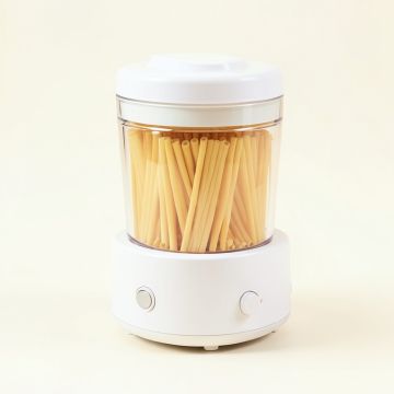 Razorri Electric Pasta And Noodle Maker - Compact Size Makes 2-3 Servings , 6 Noodle Shapes (synthetic illustration; no displayed measurements)