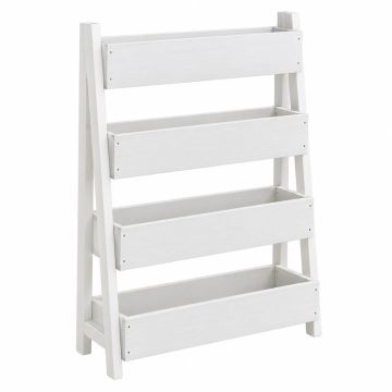 Olive Branch Empty Vertical Garden Frame - White