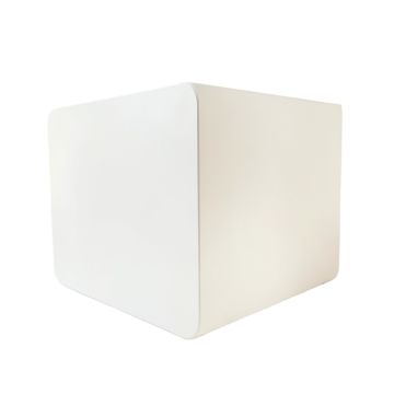 Hill Falls Empty Furniture-Style Litter Enclosure - White