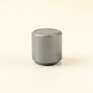 Juniper Bend Cabinet Knob Without Packaging - Gray (synthetic illustration; no displayed measurements)