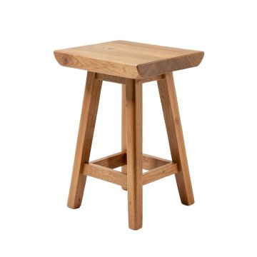 Cassius Solid Wood Counter Stool