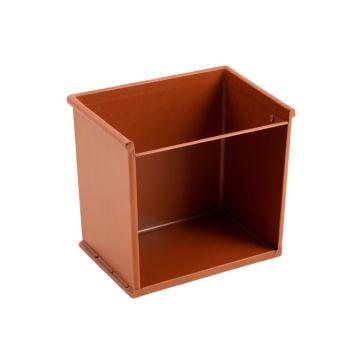 Spruce Arc Empty Raised Planter - Terracotta
