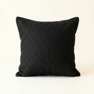Summit Bridge Filled Accent Pillow - Black (synthetic illustration; no displayed measurements)