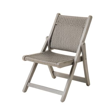 Spruce Arc Folding Outdoor Chair - Gray
