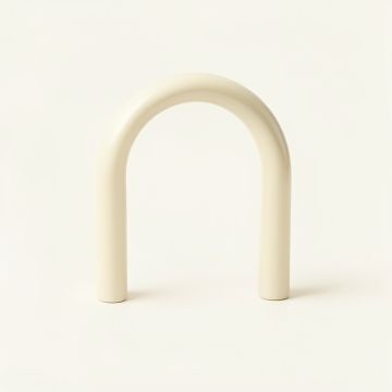 Bay Canyon Cabinet Handle Without Packaging - Ivory (synthetic illustration; no displayed measurements)