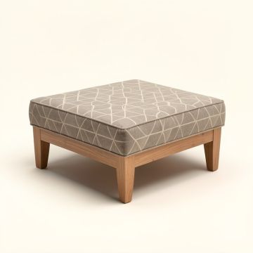 Kyla 47 '' Rectangle Geometric Cocktail Ottoman (synthetic illustration; no displayed measurements)