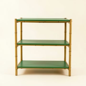 Meadow Canyon Empty Seed-Starting Shelving Unit Without Lights - Green (synthetic illustration; no displayed measurements)
