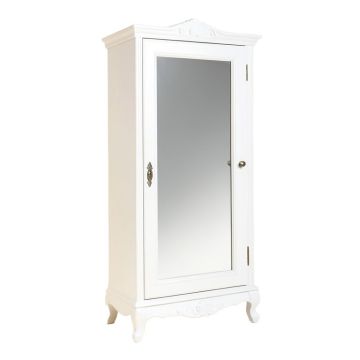 Tomaso Hand Painted Jewelry Armoire With Mirror