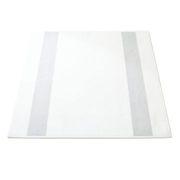 Holly Branch Rectangular Outdoor Rug - White (synthetic illustration; no displayed measurements)