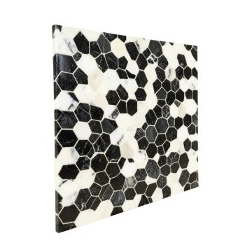 Harrison 6 '' X 6 '' Natural Stone Honeycomb Mosaic Wall & Floor Tile