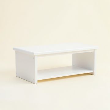 Brook Arc Narrow Outdoor Storage Bench (synthetic illustration; no displayed measurements)
