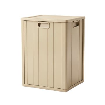 Vale Crest Closed Outdoor Storage Box - Beige