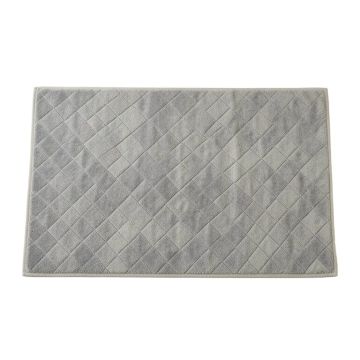 Laurel Dell Bath Mat - Gray