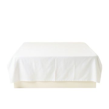 Pine Brook Flat Bed Sheet - White