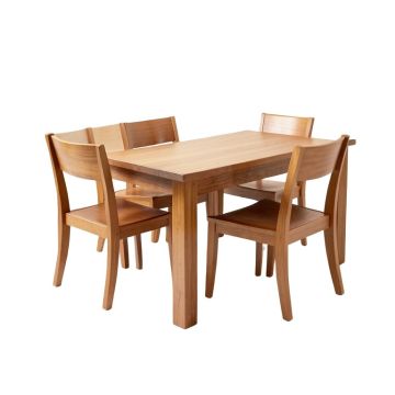 Alyta 5 - Piece Rubberwood Dining Set