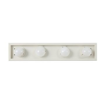 Abhijot 4-Light Glass Shade Bath Bar