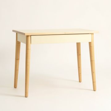 Linden Falls Writing Desk - Cream (synthetic illustration; no displayed measurements)