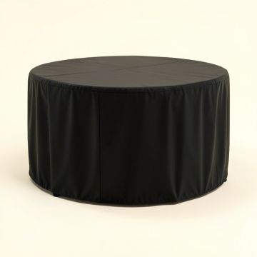 Waterproof Garden Round Breathable Patio Table Cover (synthetic illustration; no displayed measurements)