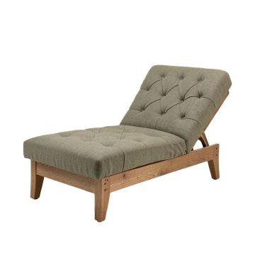 Leaf Tufted Chaise Lounge