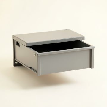Shore Crest Under-Desk Drawer Unit - Gray (synthetic illustration; no displayed measurements)