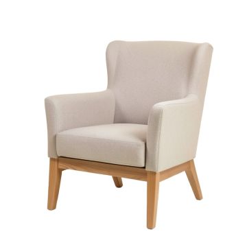 Cueto 31 '' Wide Polyester Wingback Chair