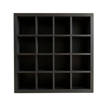 Lake Bridge Empty Mug-Storage Cabinet Insert - Black
