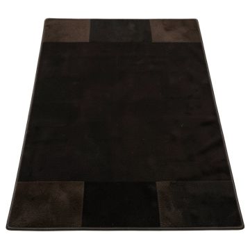Royal Court 3 Piece Black/Brown Area Rug Set