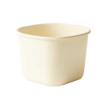 Birch Branch Empty Raised Planter - Ivory