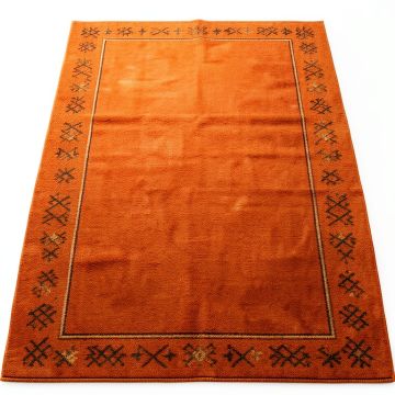 Ash Crossing Rectangular Area Rug - Terracotta (synthetic illustration; no displayed measurements)