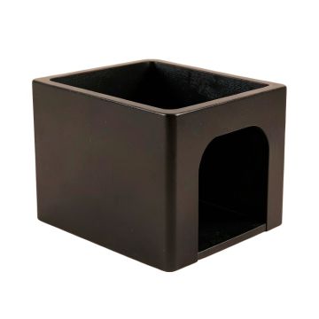 Alder Bend Empty Furniture-Style Litter Enclosure - Black