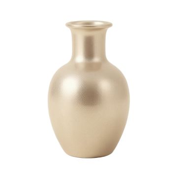 Spruce Crest Empty Decorative Vase - Beige