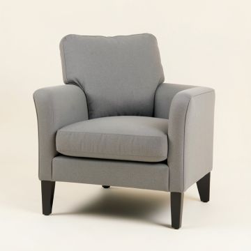 Theta 29 '' Wide Polyester Armchair (synthetic illustration; no displayed measurements)