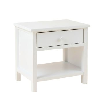 Lake Falls Nightstand - White