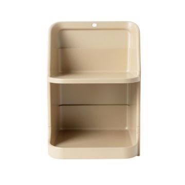 Shore Branch Empty Mug-Storage Cabinet Insert - Beige