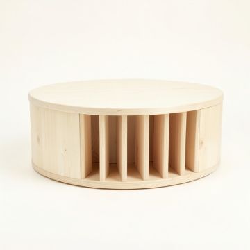 Wren Crest Shoe Storage Bench - Ivory (synthetic illustration; no displayed measurements)