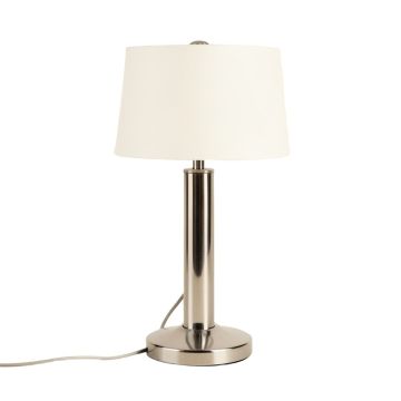 Rockwood 26.25 '' Chrome Table Lamp Set With Usb