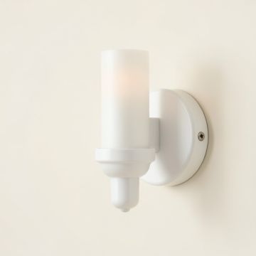 Scalamandre Baldwin 1-Light Sconce Candle Wall Light (synthetic illustration; no displayed measurements)