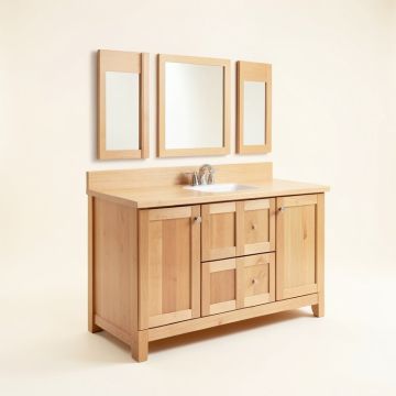 Dovercourt 72 '' Double Bathroom Vanity Set (synthetic illustration; no displayed measurements)