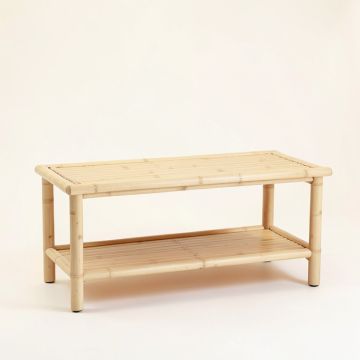Harbor Brook Indoor Bench - Ivory (synthetic illustration; no displayed measurements)