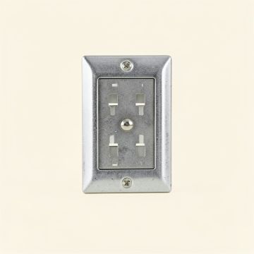 Mulholland 1-Gang Duplex Outlet Wall Plate (synthetic illustration; no displayed measurements)