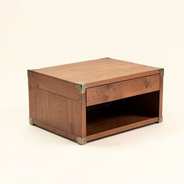 Fasano Solid Wood Coffee Table With Storage (synthetic illustration; no displayed measurements)