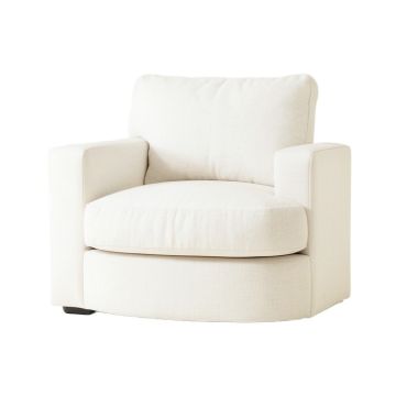 Briar Bend Upholstered Armchair - White