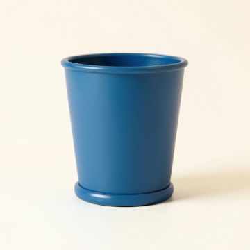 Elm Crest Empty Candle Holder - Blue (synthetic illustration; no displayed measurements)