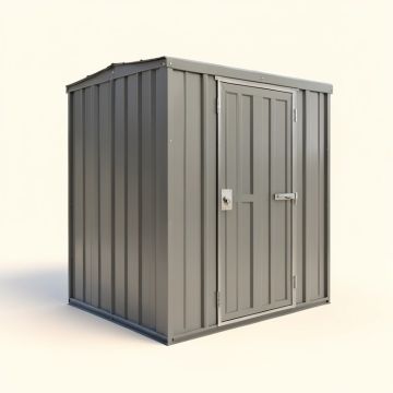 6 Ft. W X 4 Ft. D Metal Storage Shed (synthetic illustration; no displayed measurements)
